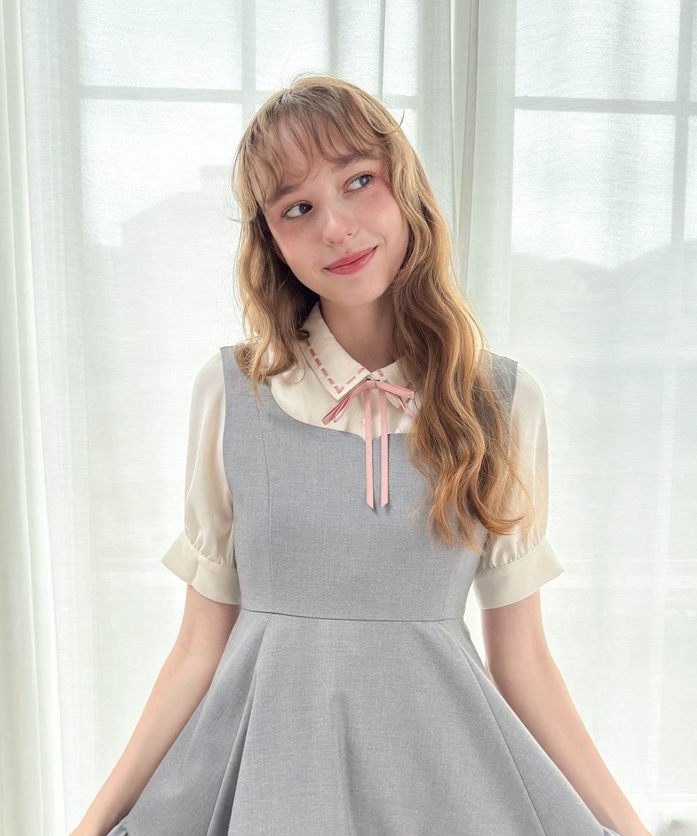 ivory×pink / 170cm