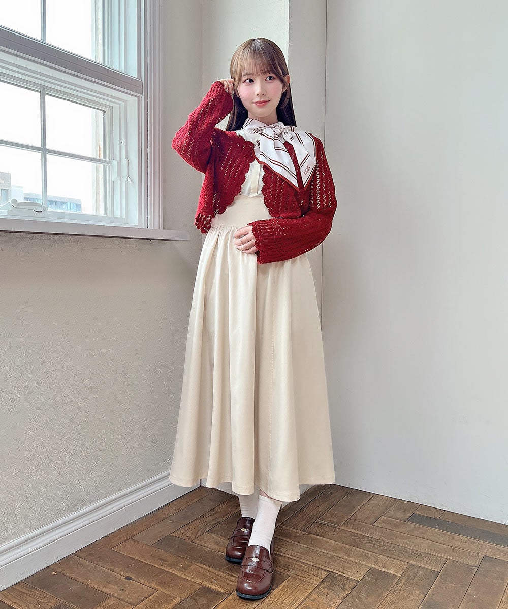 ivory×red / 158cm