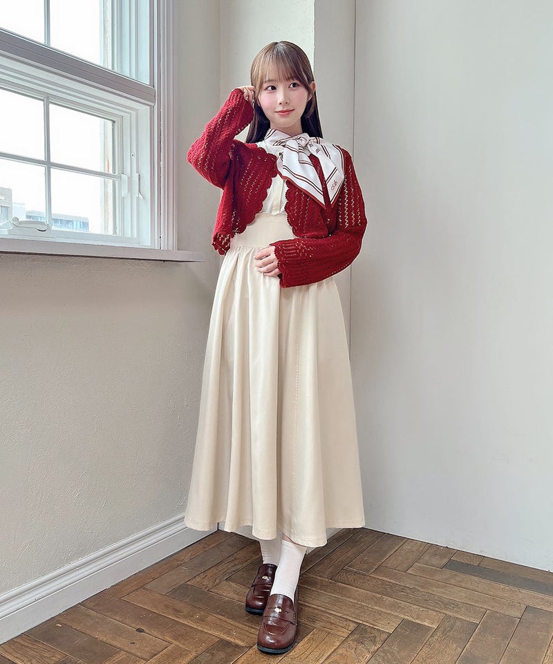 ivory×red / 158cm