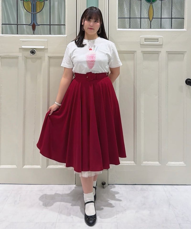 red / 158cm / 着用サイズ：2