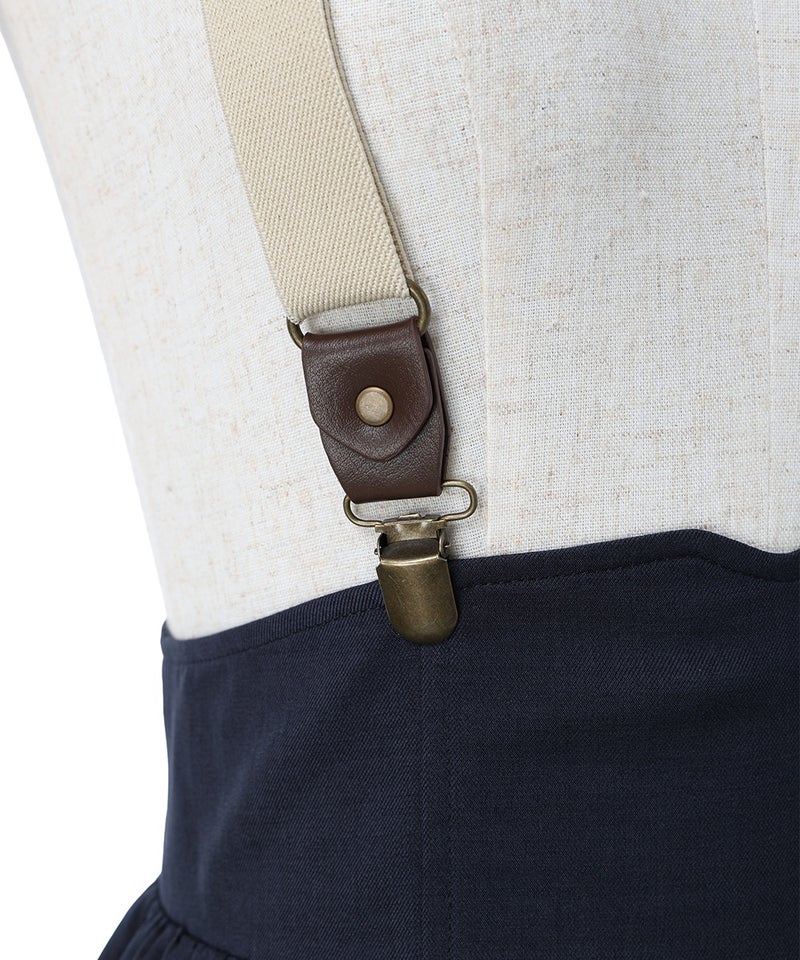 サスペンダー取り外し部分 (navy)