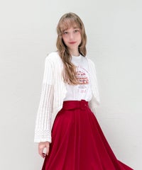 off white / 170cm / リボンを外した状態