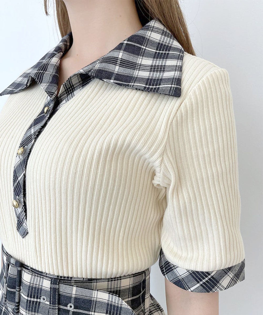 ivory×black / 152cm