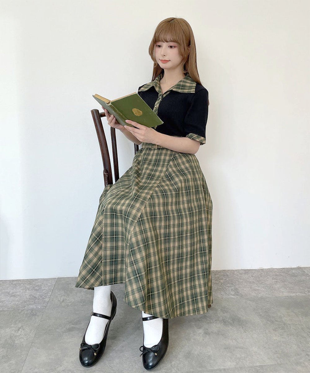 black×beige / 152cm
