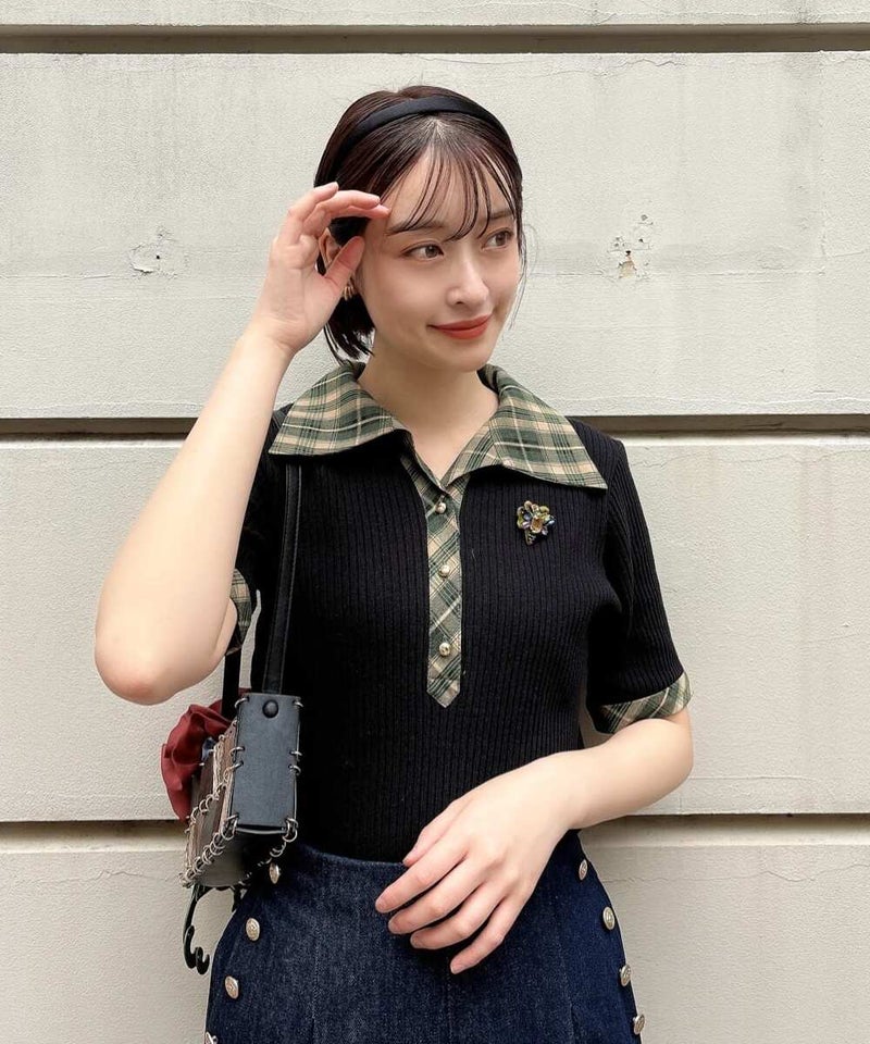 black×beige / 165cm