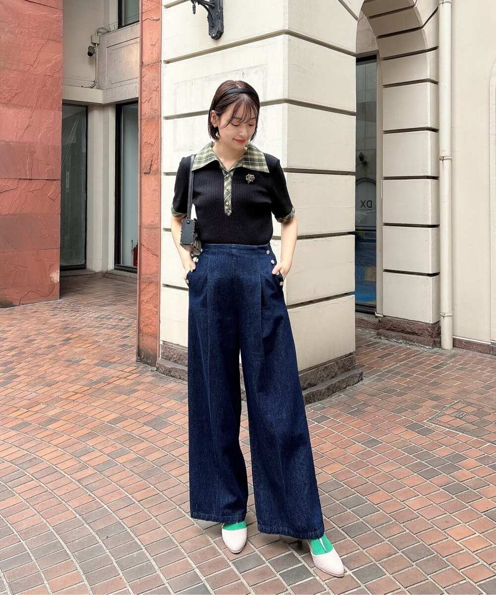 black×beige / 165cm