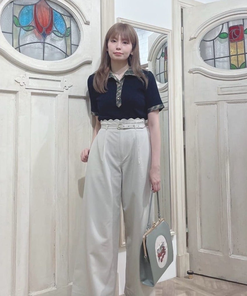 black×beige / 163cm