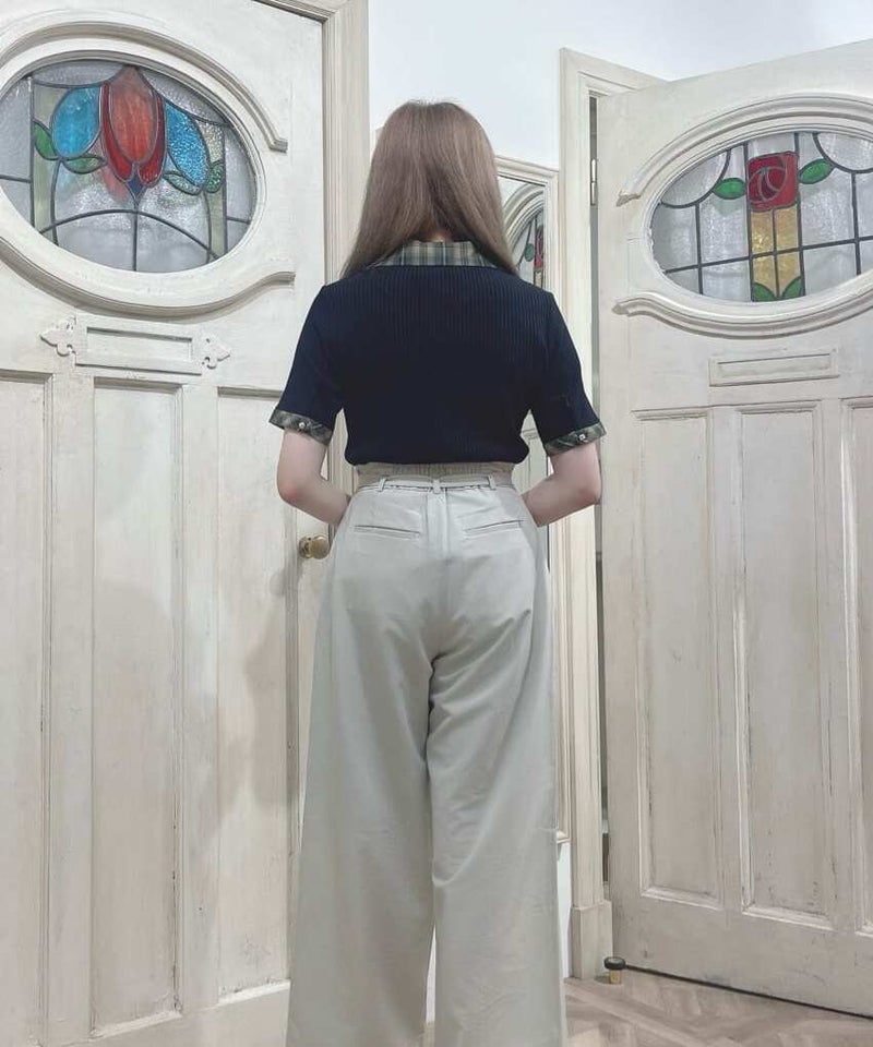 black×beige / 163cm