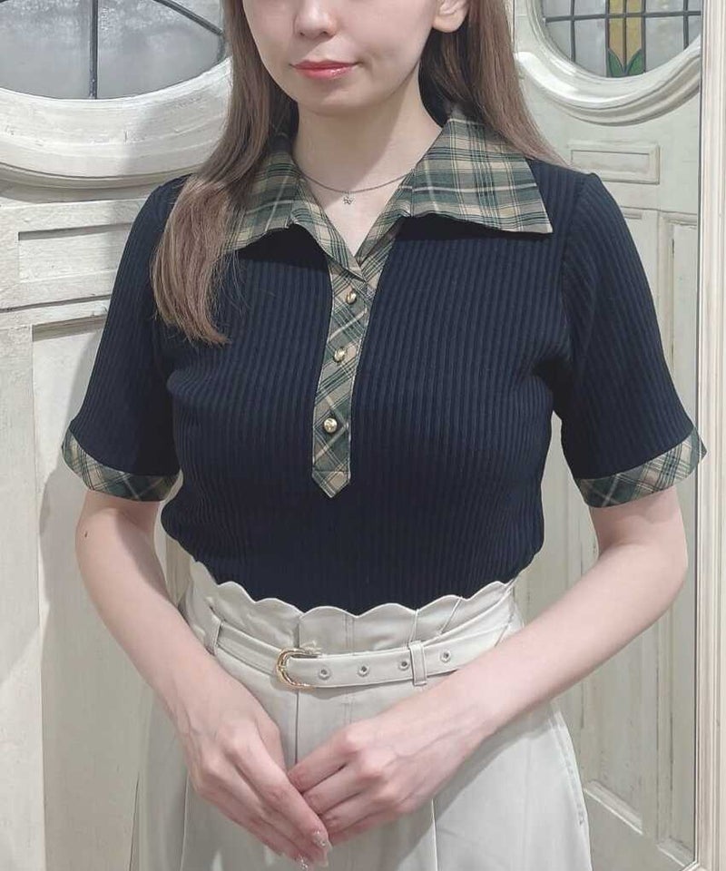 black×beige / 163cm