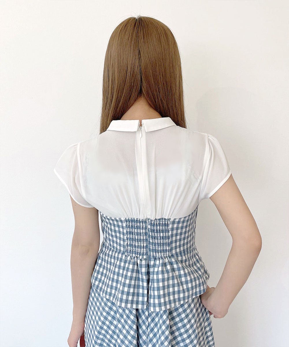 blue×white / 152cm