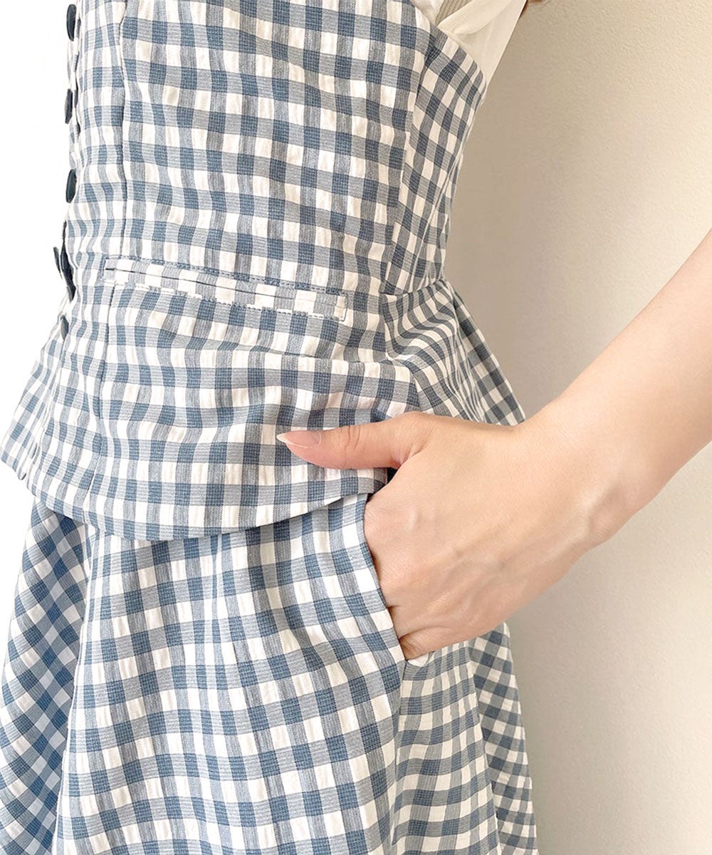 blue×white / 152cm