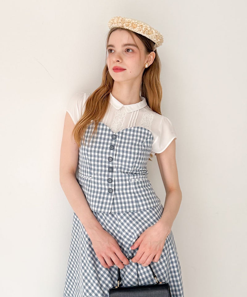 blue×white / 170cm