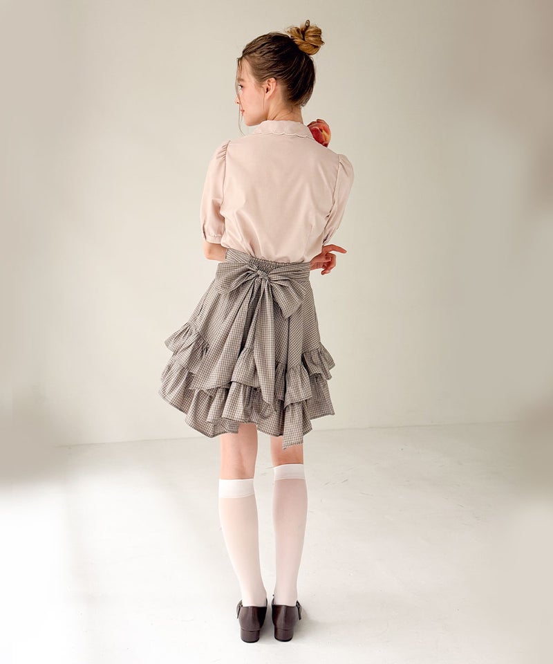 beige×blue / 170cm