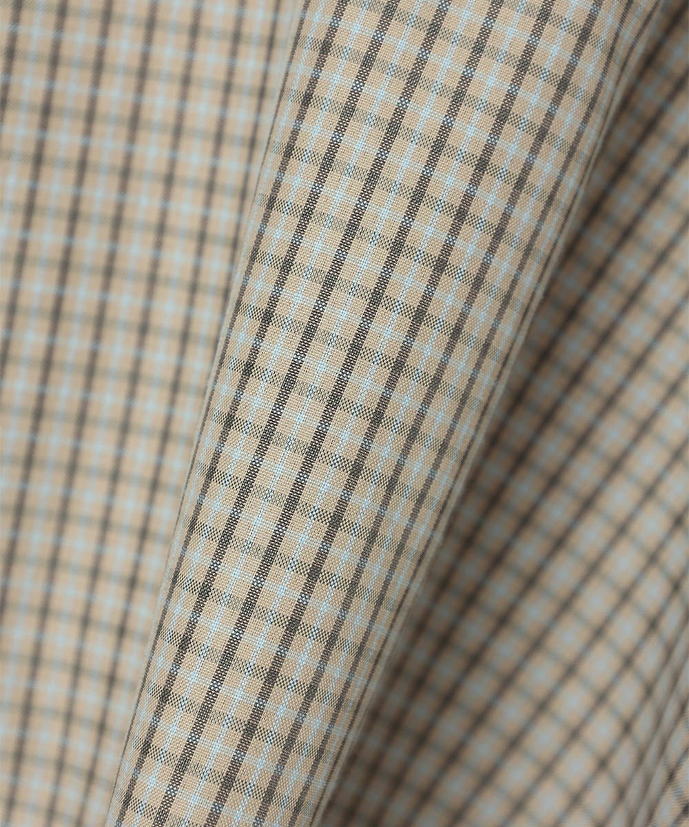 生地アップ (beige×blue)