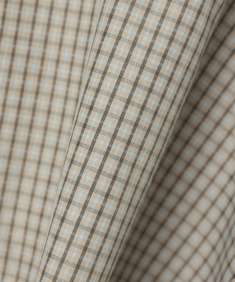 生地アップ (beige×blue)