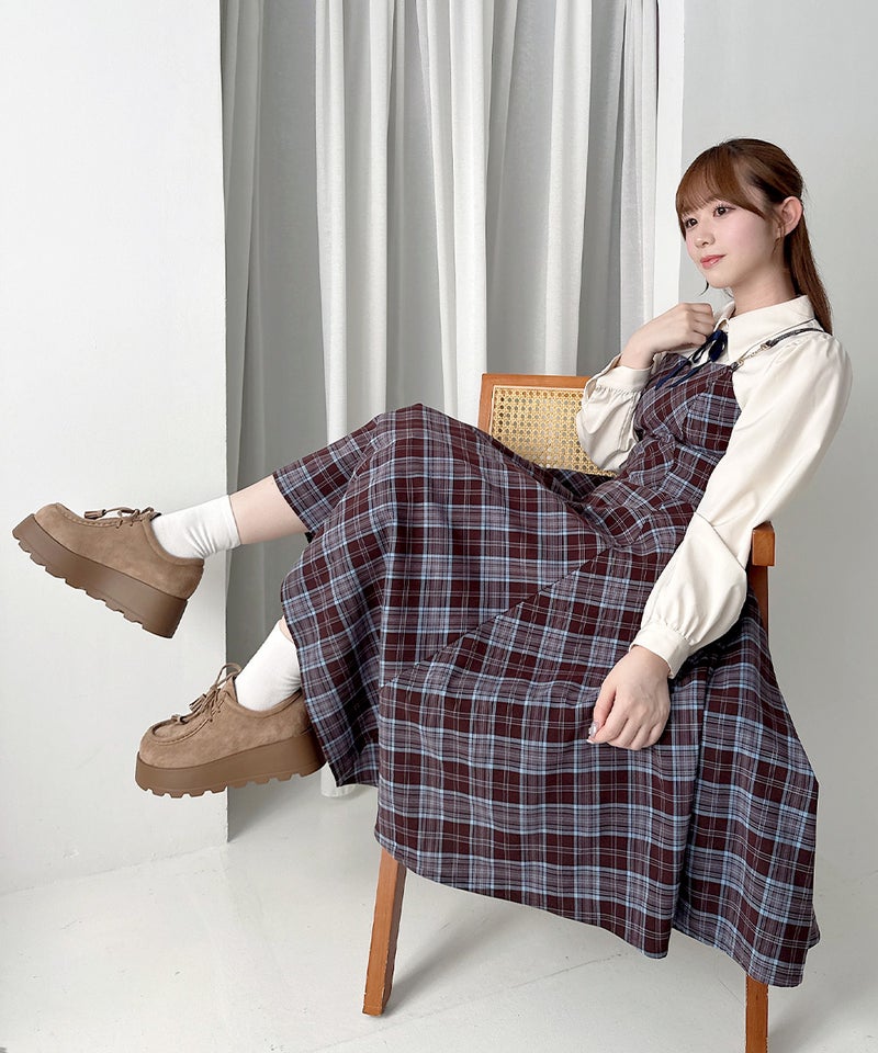 blue×brown / 158cm