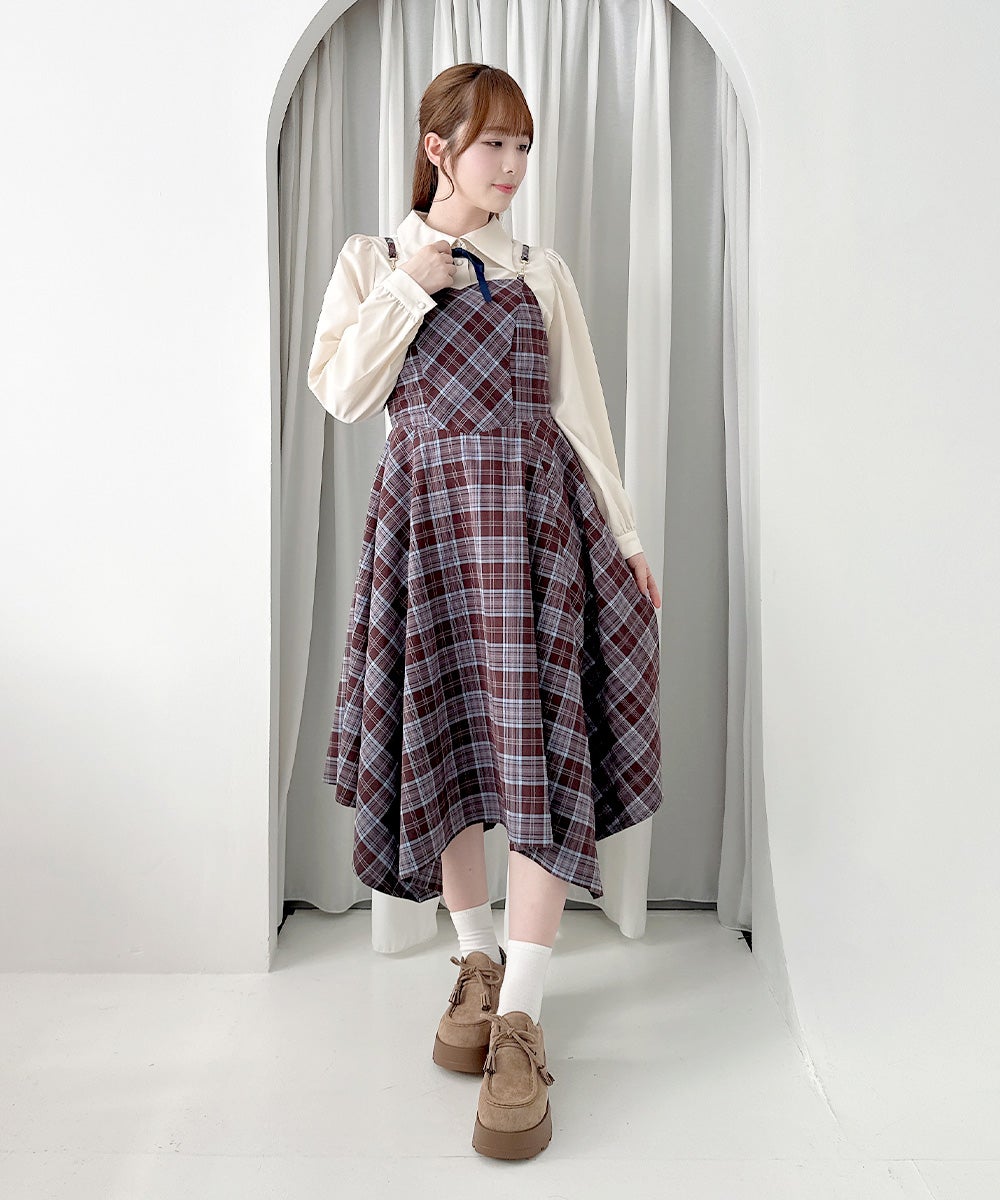blue×brown / 158cm