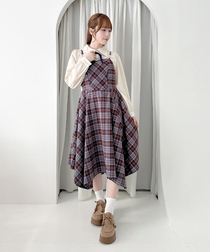 blue×brown / 158cm