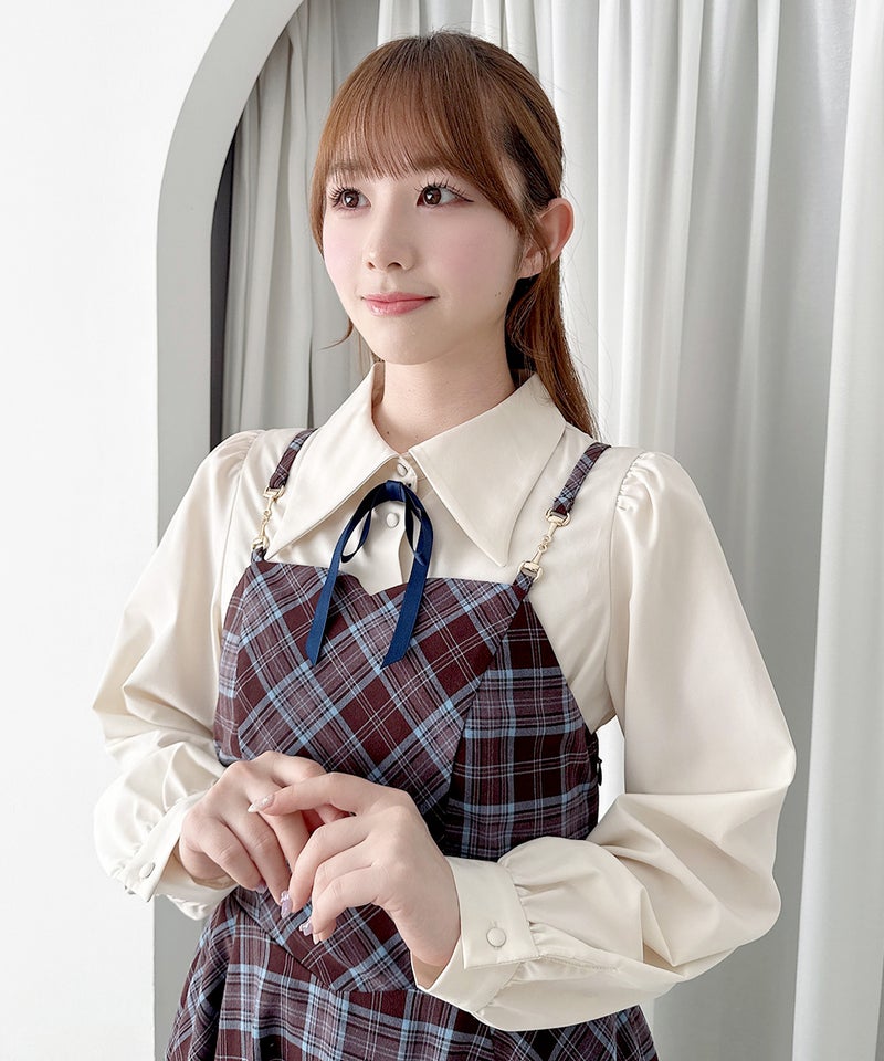 blue×brown / 158cm