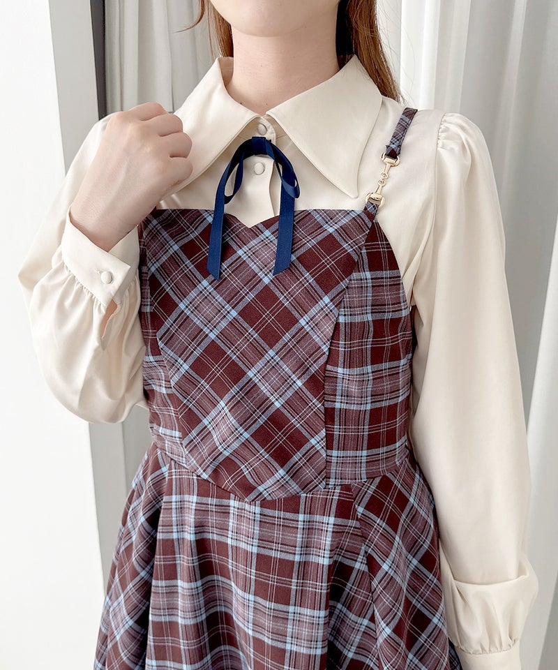 blue×brown / 158cm