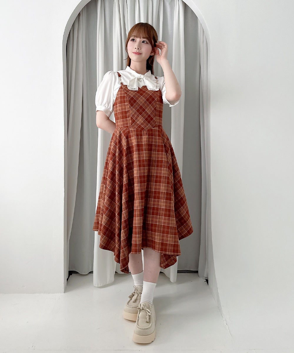 beige×red / 158cm