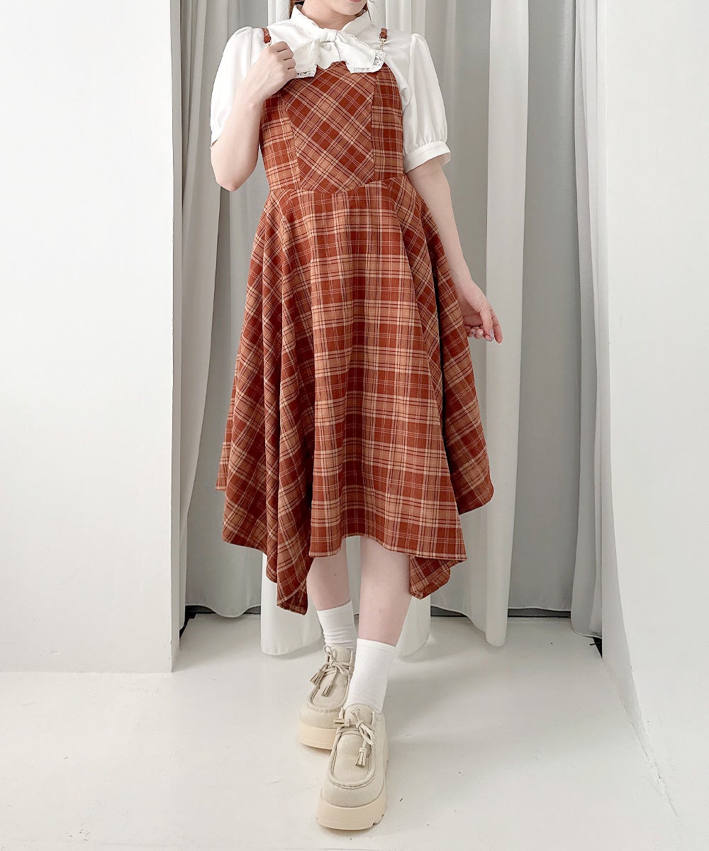 beige×red / 158cm