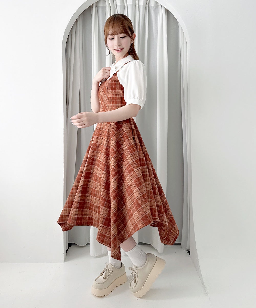 beige×red / 158cm