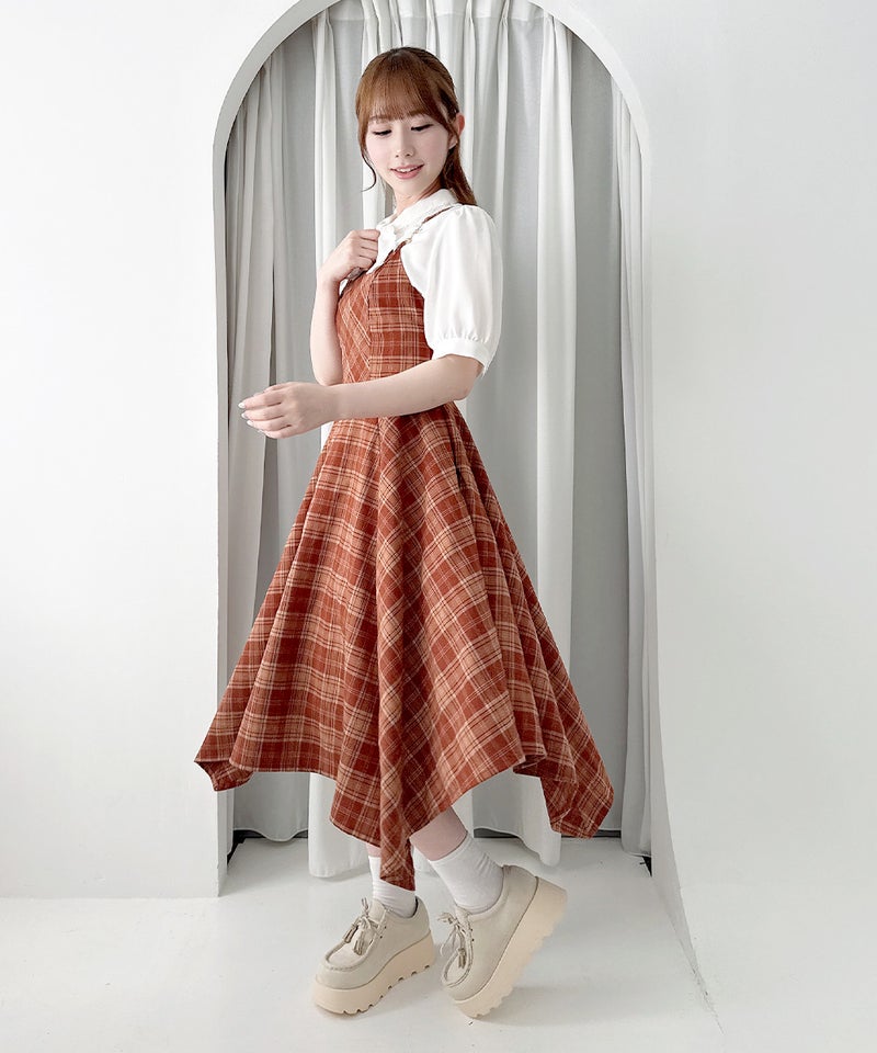 beige×red / 158cm