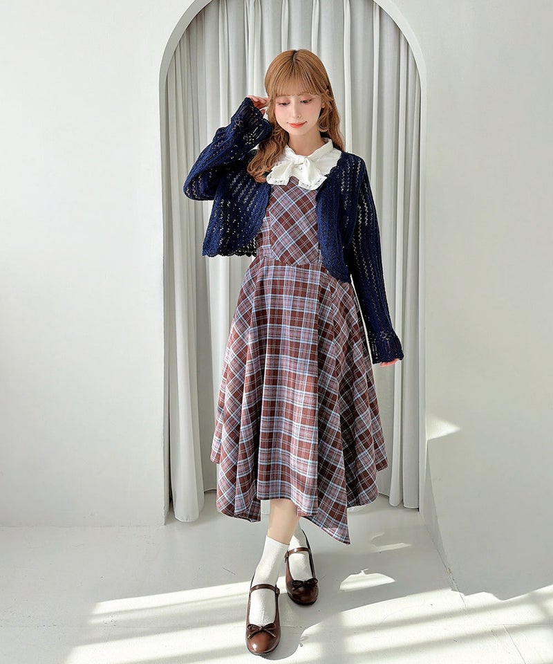 blue×brown / 152cm