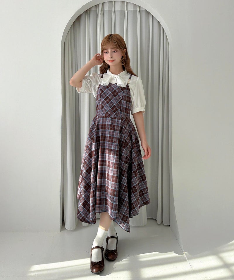 blue×brown / 152cm