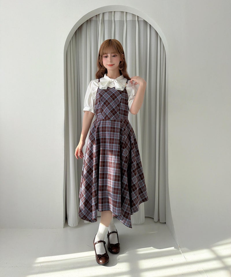blue×brown / 152cm