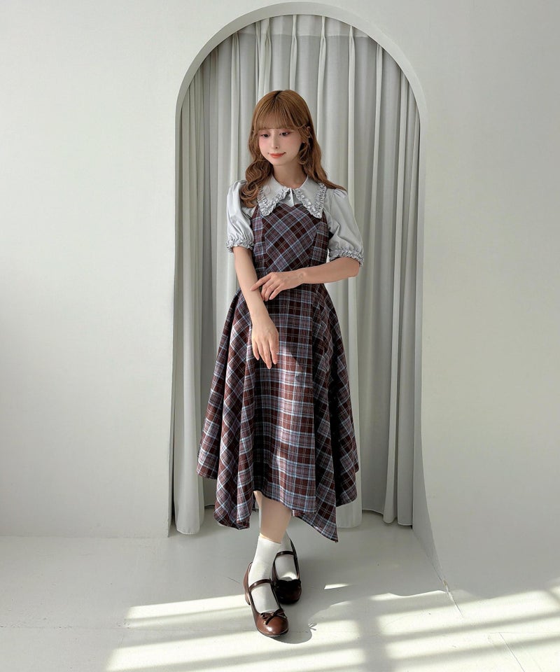 blue×brown / 152cm