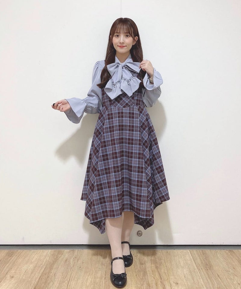 blue×brown / 150cm