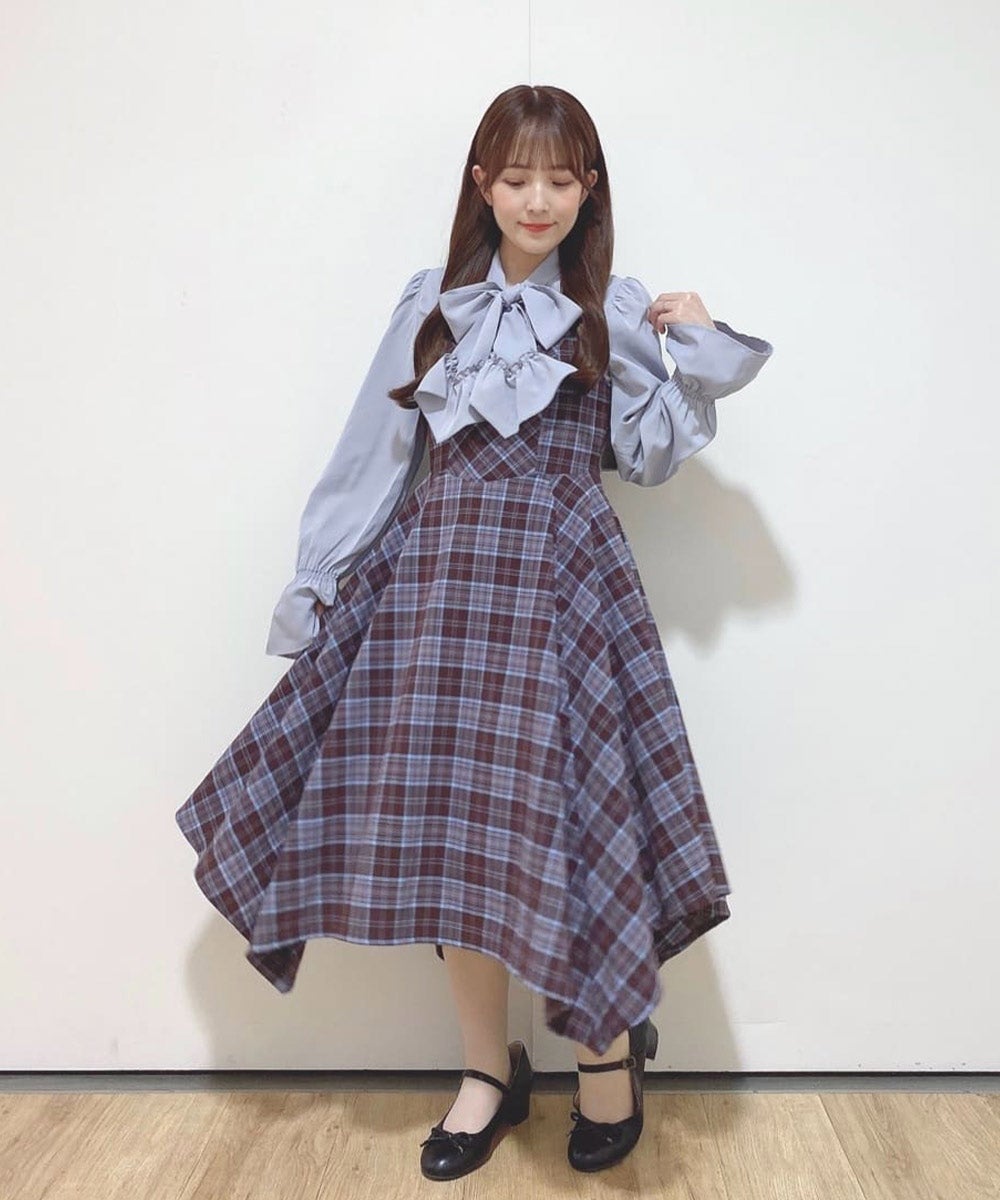 blue×brown / 150cm