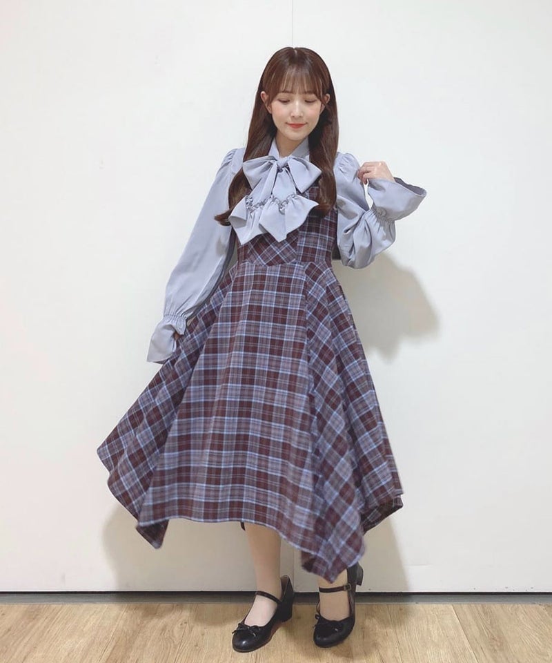 blue×brown / 150cm