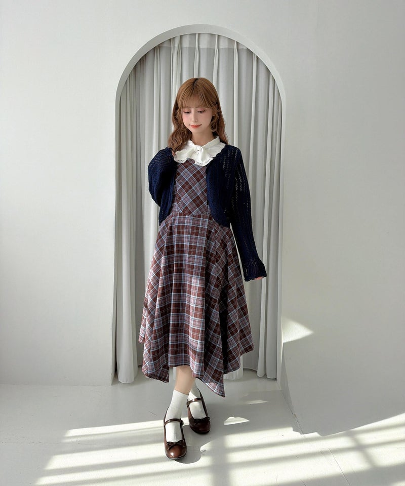 blue×brown / 152cm