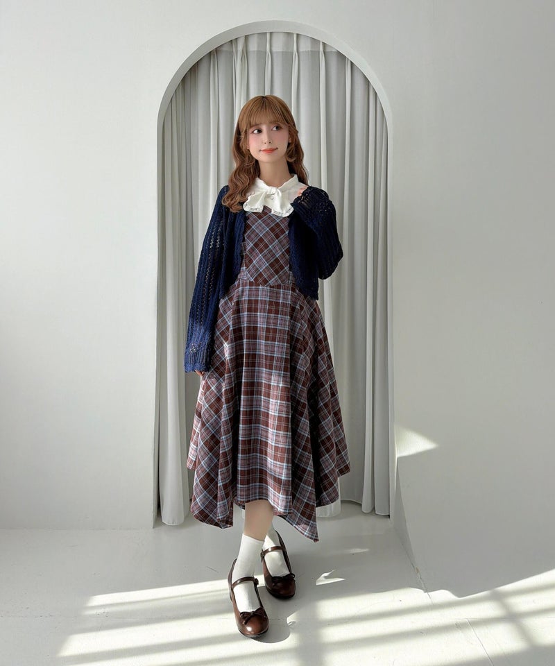 blue×brown / 152cm