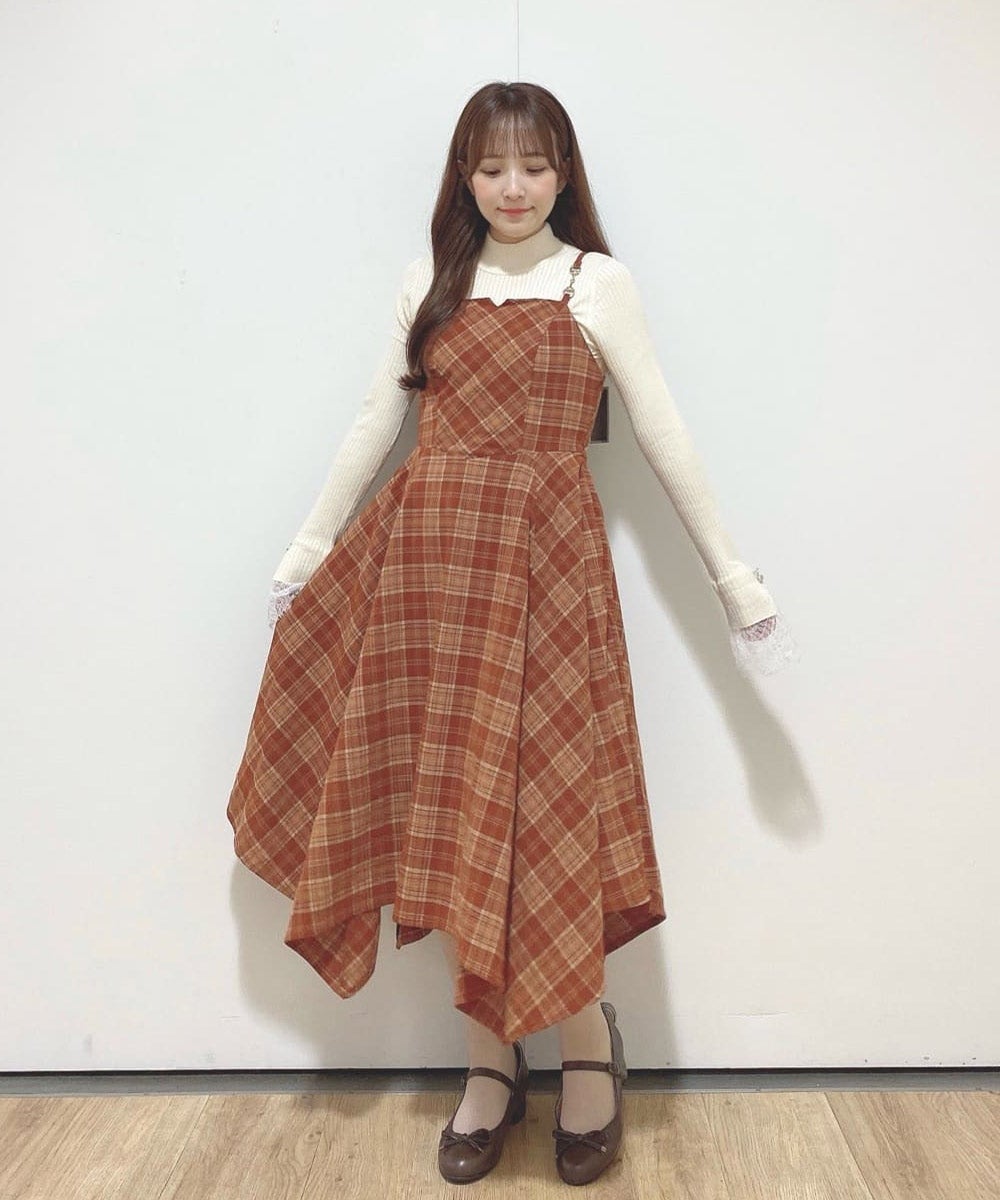 beige×red / 150cm