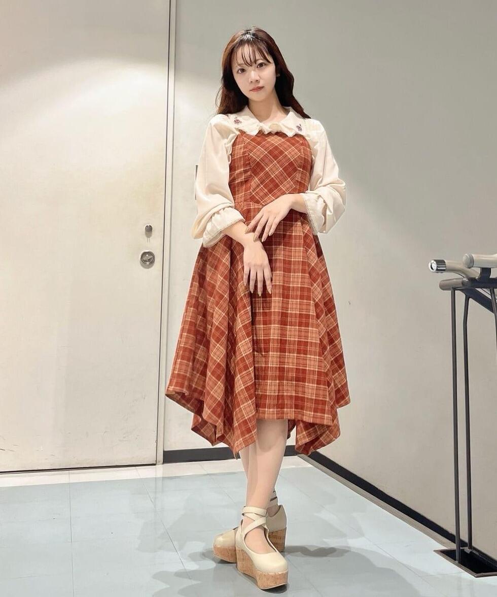 beige×red / 159cm