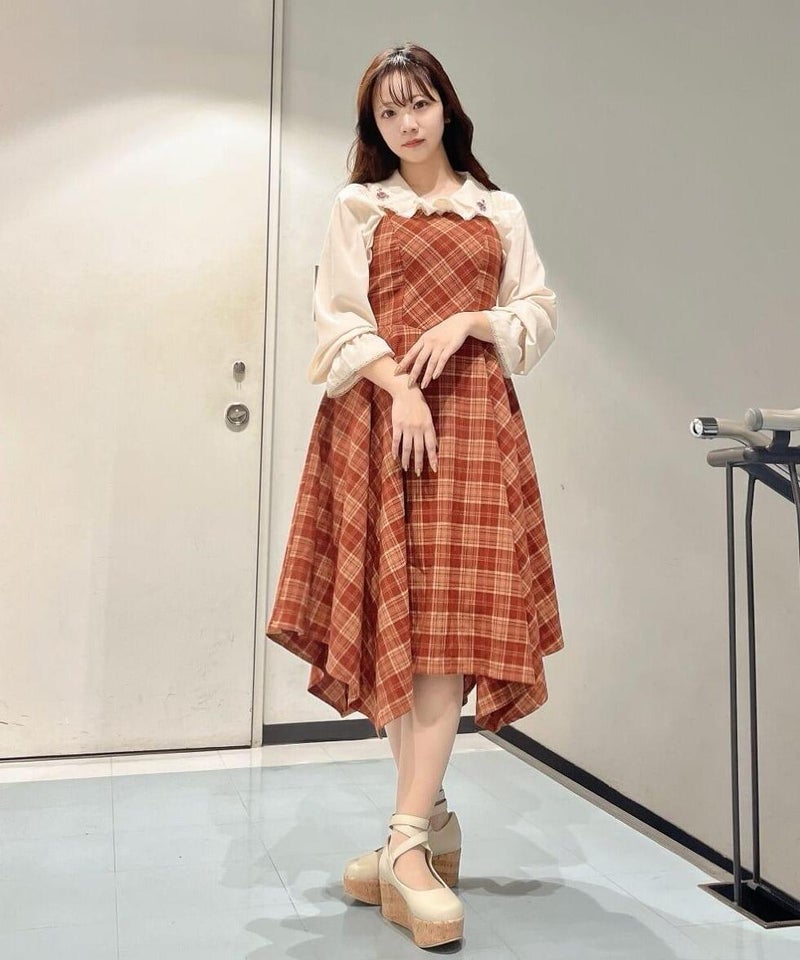 beige×red / 159cm
