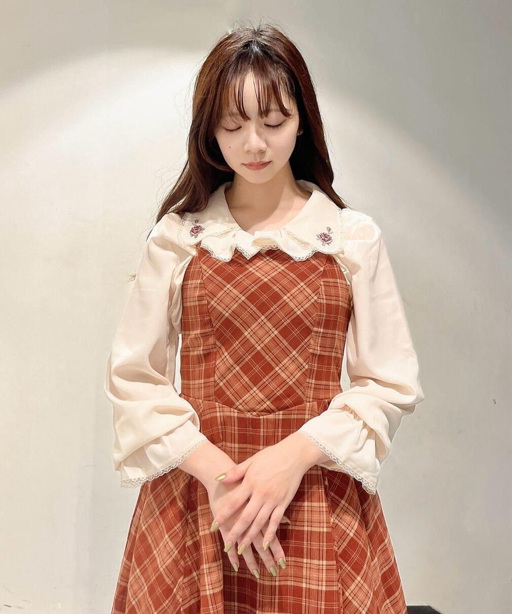 beige×red / 159cm