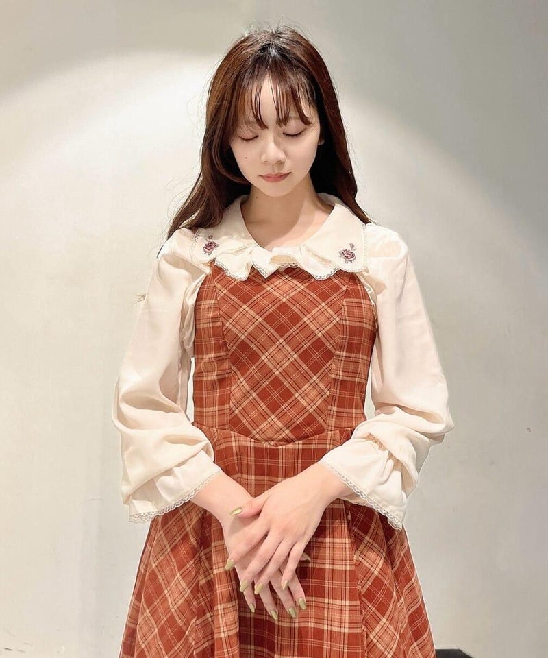 beige×red / 159cm