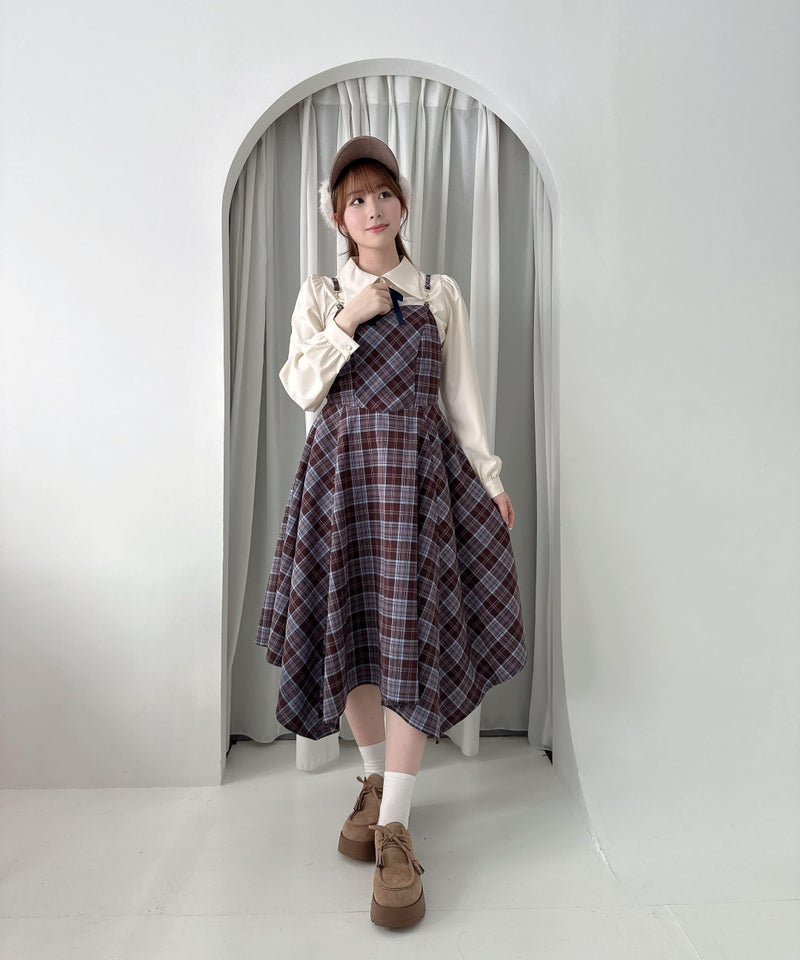 blue×brown / 158cm