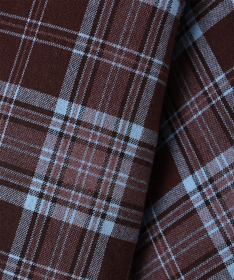 生地アップ (blue×brown)