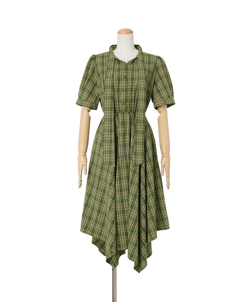 リボンをほどいた状態 (green)