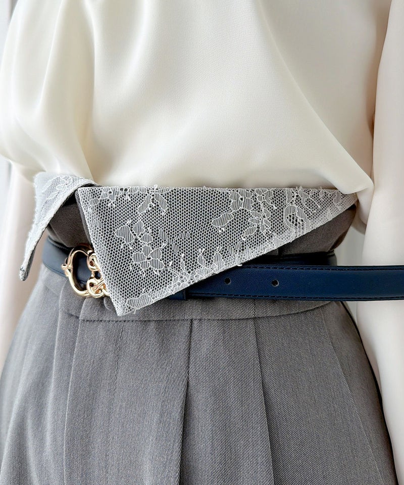 gray / 152cm / 着用サイズ：1　/ ベルトアレンジ