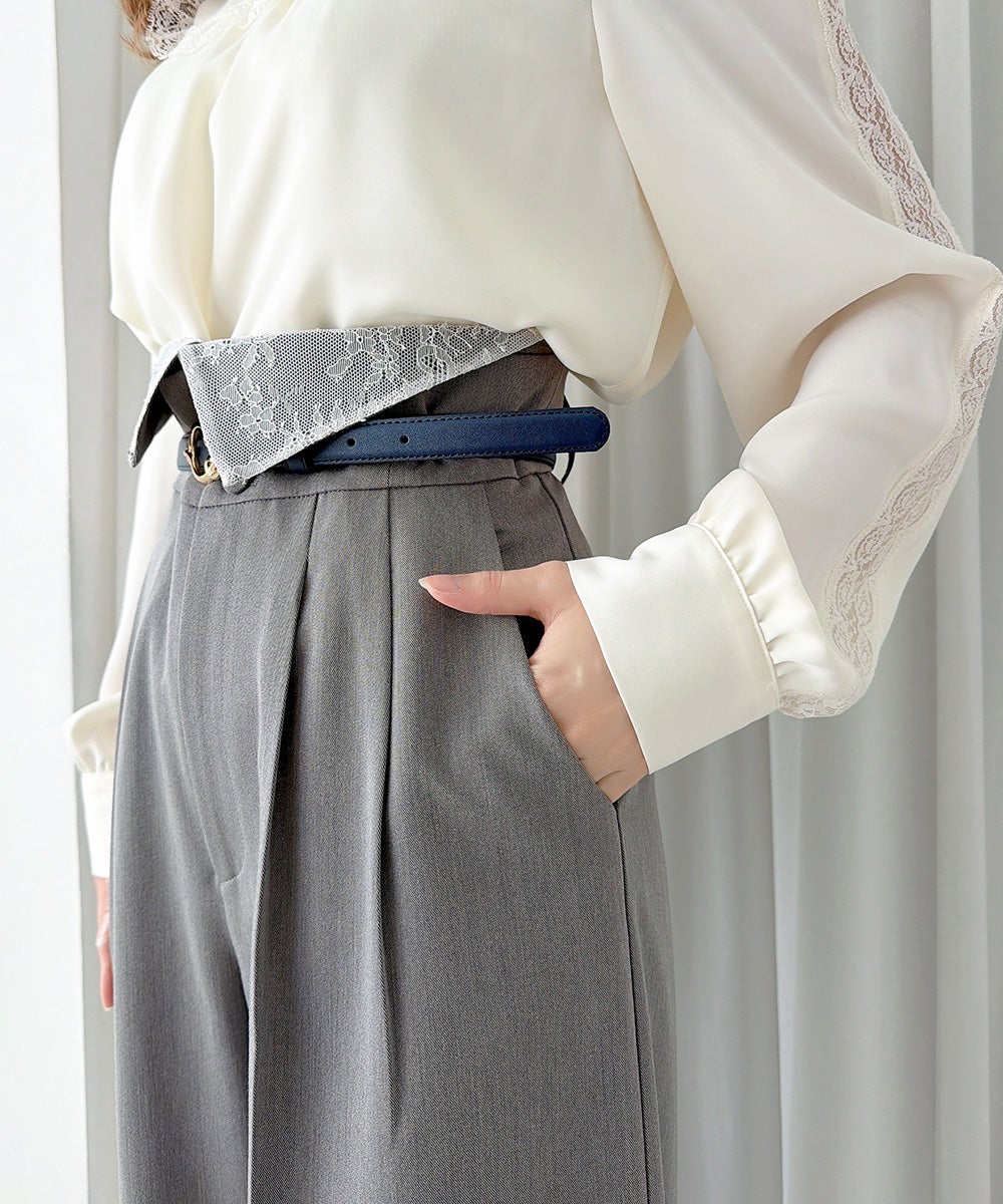 gray / 152cm / 着用サイズ：1　/ ベルトアレンジ