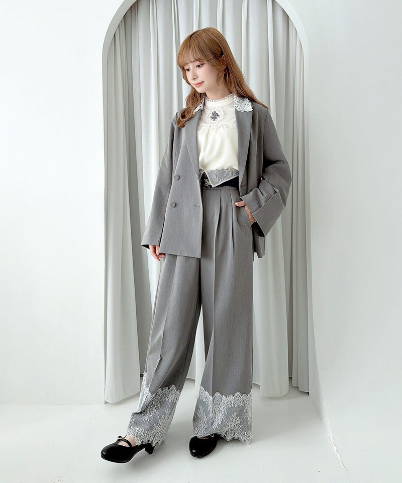 gray / 152cm / 着用サイズ：1　/ ベルトアレンジ