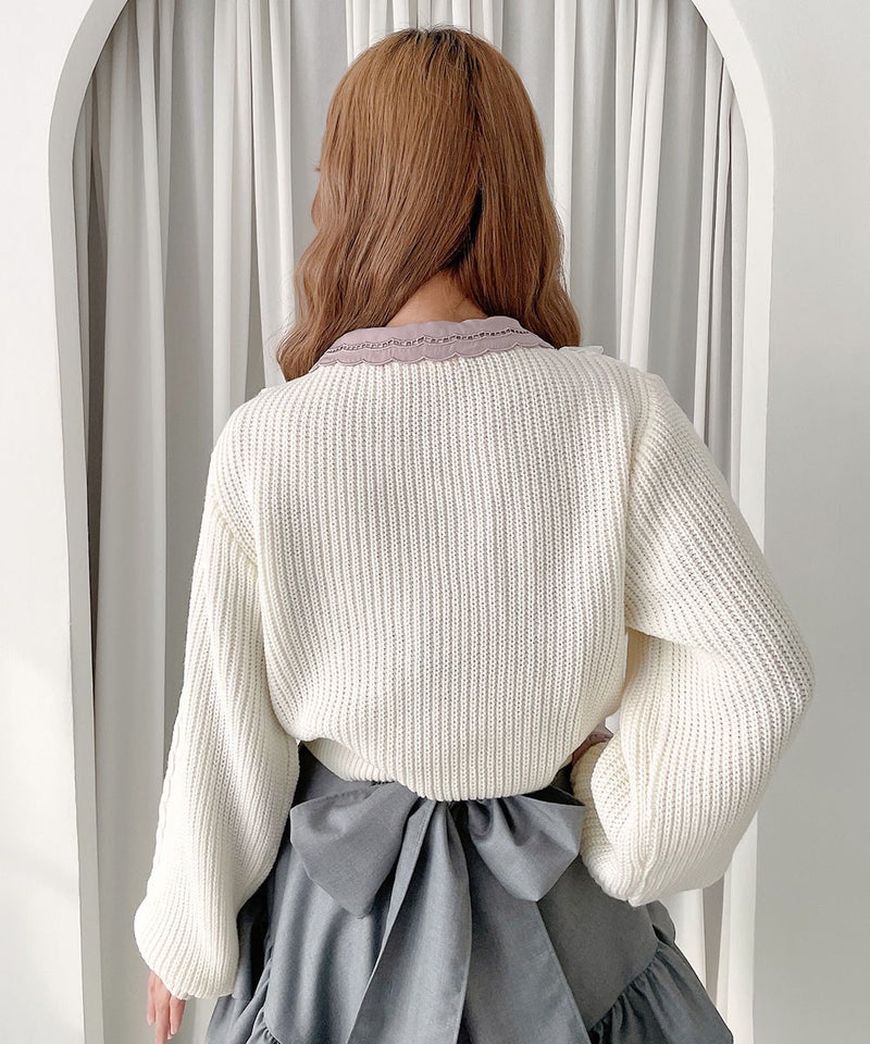 ivory / 152cm / ブラウスとのレイヤード