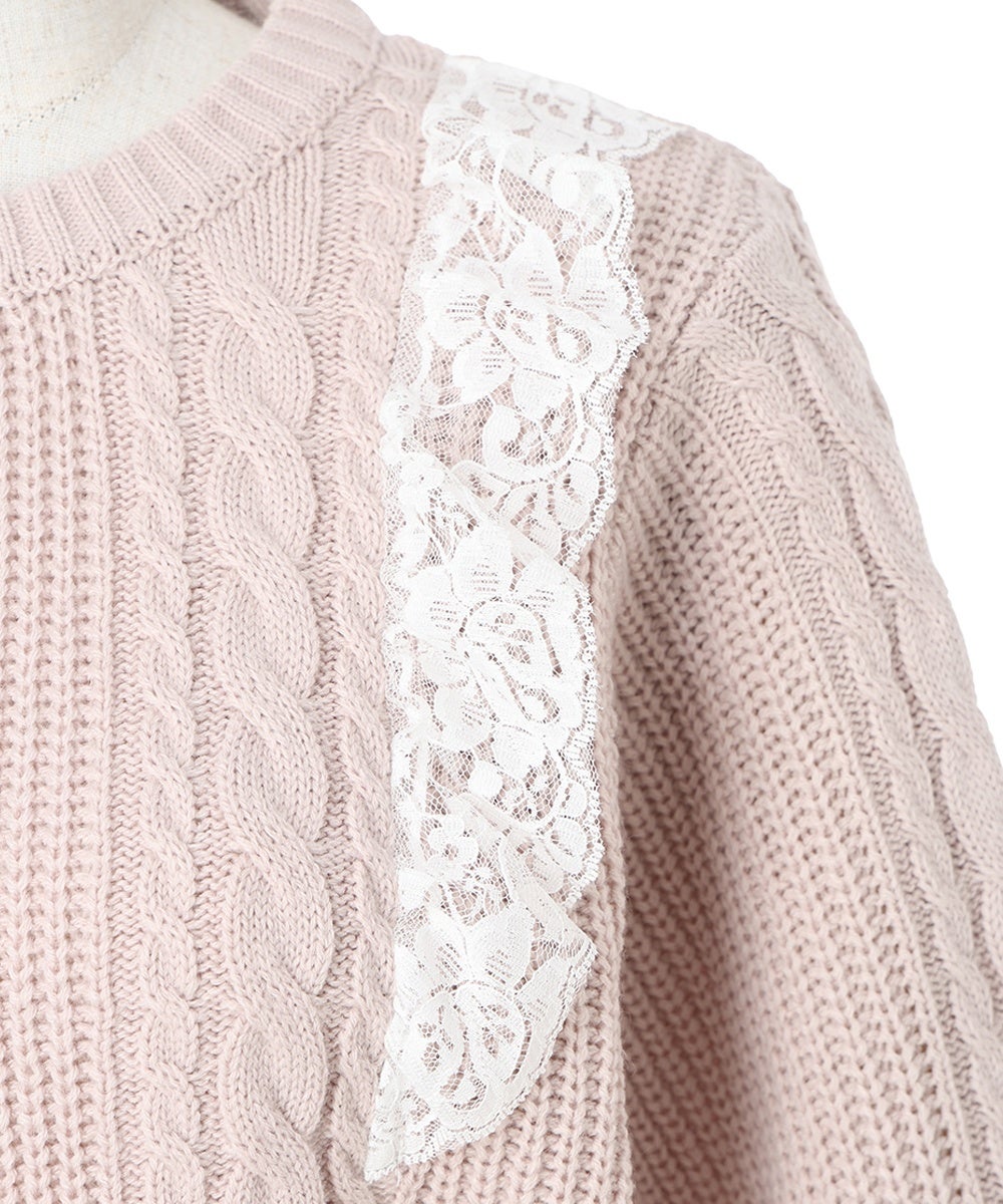 レース (lavender gray)